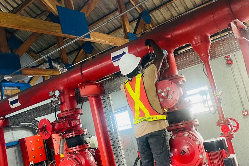 Firewater Line Repair